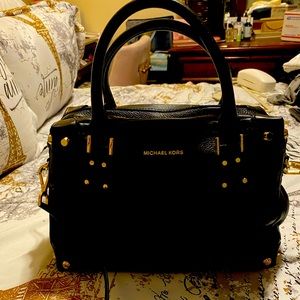 Michael Kors Black Taryn Satchel